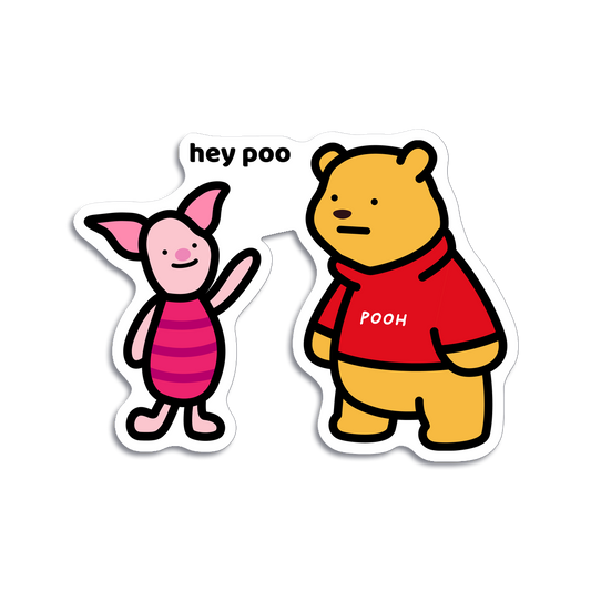 Dottyclub Piglet & Pooh Sticker