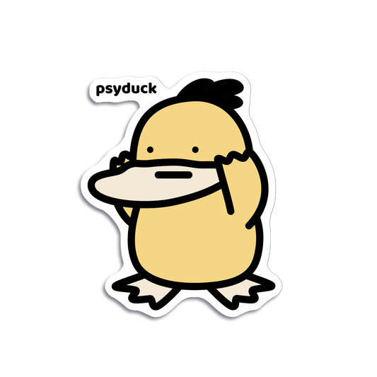 Dottyclub Psyduck Pokemon Sticker