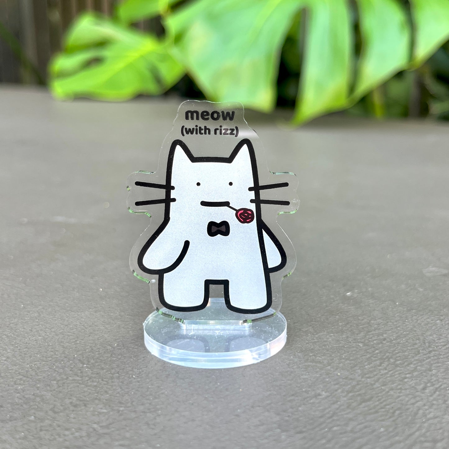 Rizz Acrylic Stand