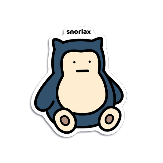Dottyclub Snorlax Pokemon Sticker