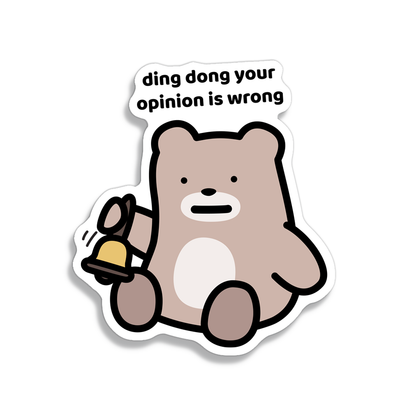 Ding Dong Sticker