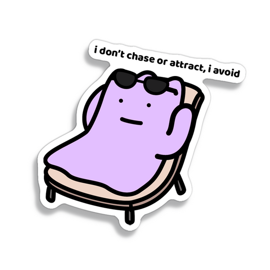 Avoid Sticker