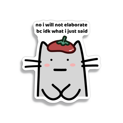 Elaborate Sticker