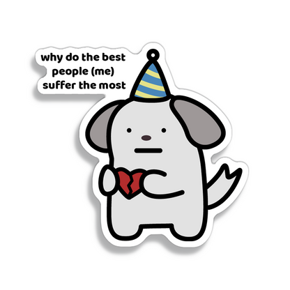 Best People Sticker