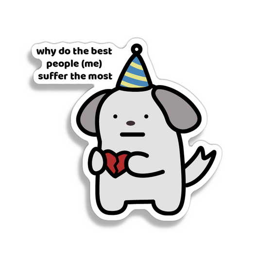 Best People Sticker
