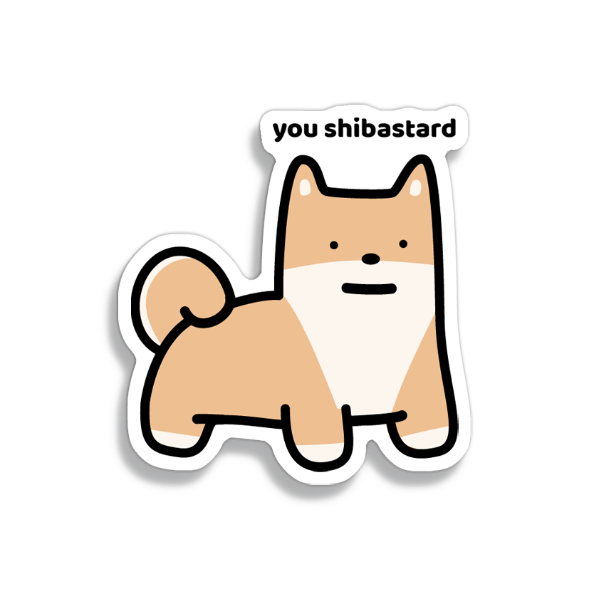 Shiba Sticker