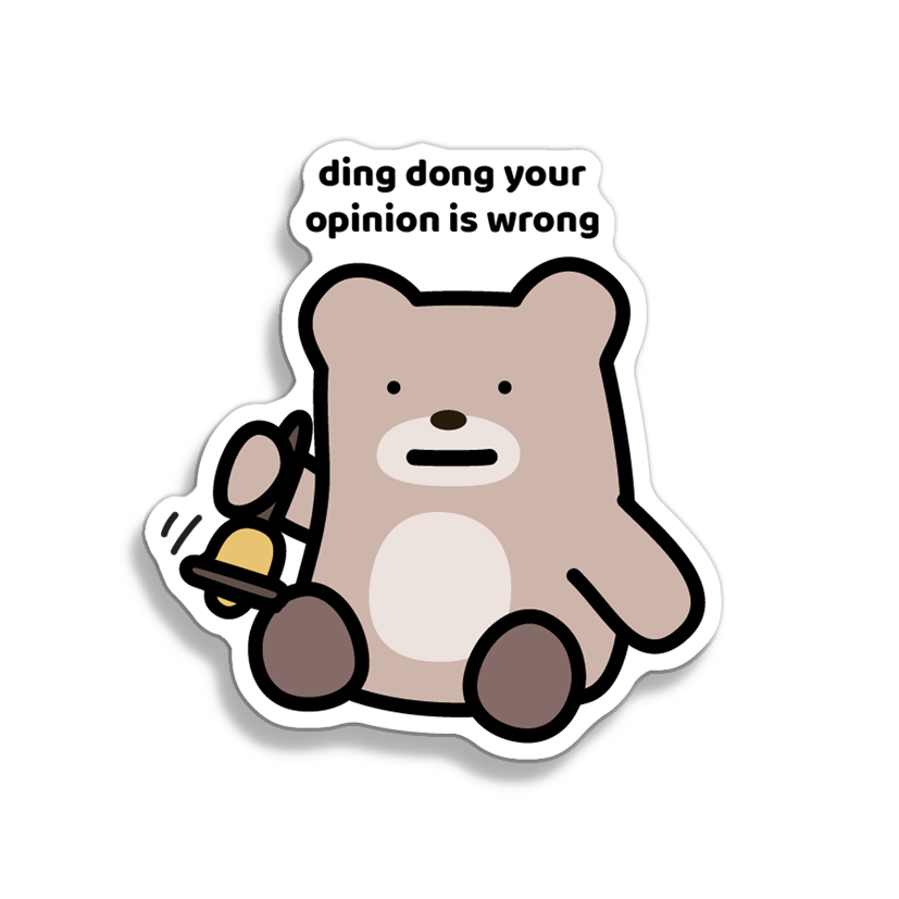 Ding Dong Sticker