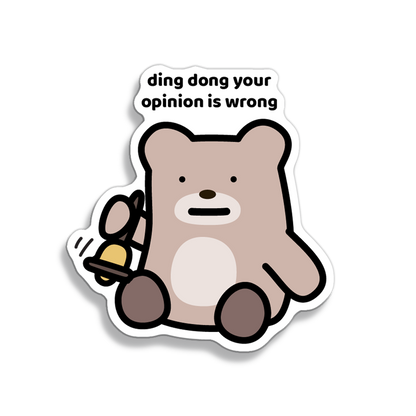 Ding Dong Sticker