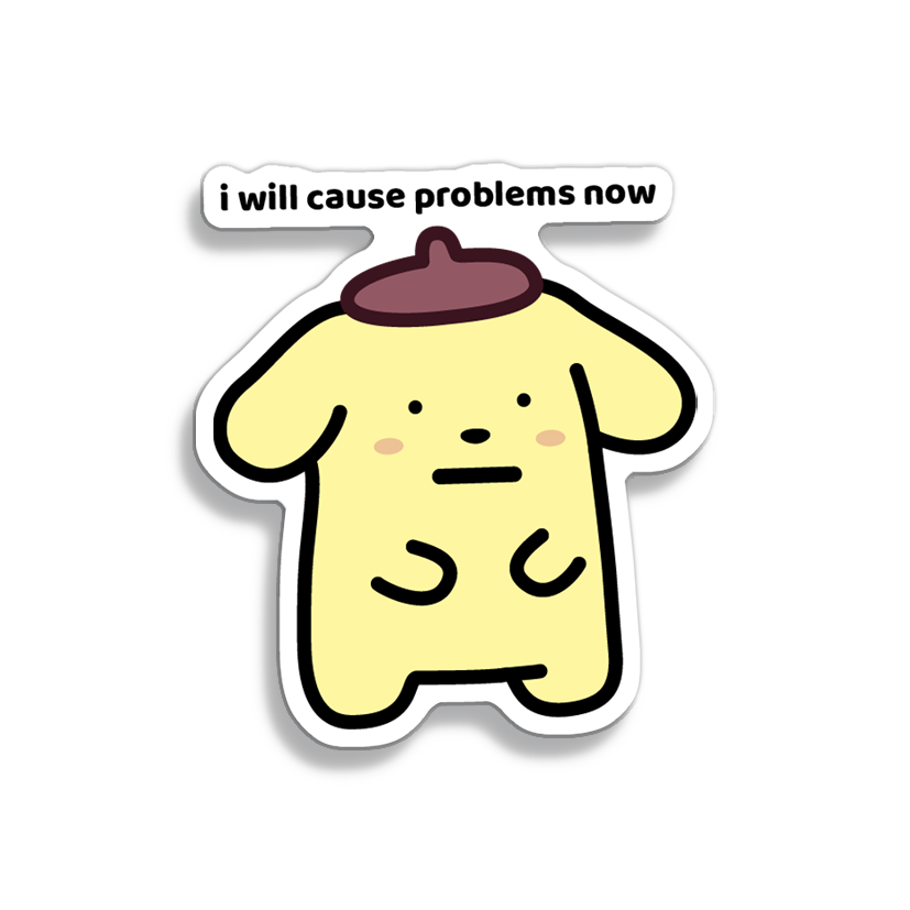 Pom Pom Purin Sticker