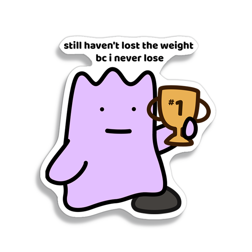 Never Lose Sticker