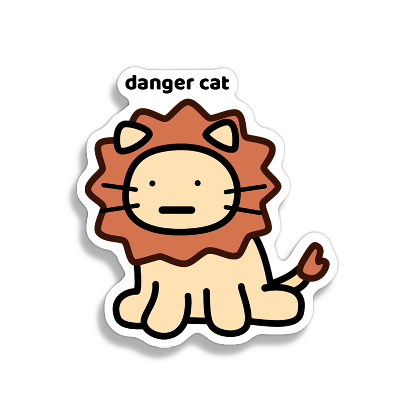 Lion Sticker
