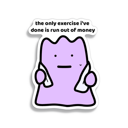 Exercise Sticker