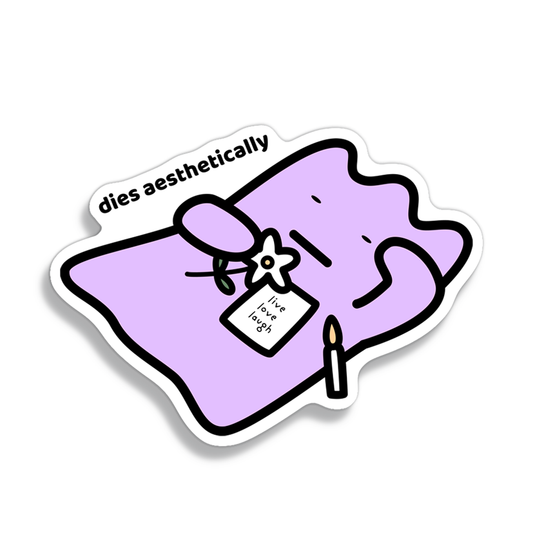 Dies Aesthetically Sticker