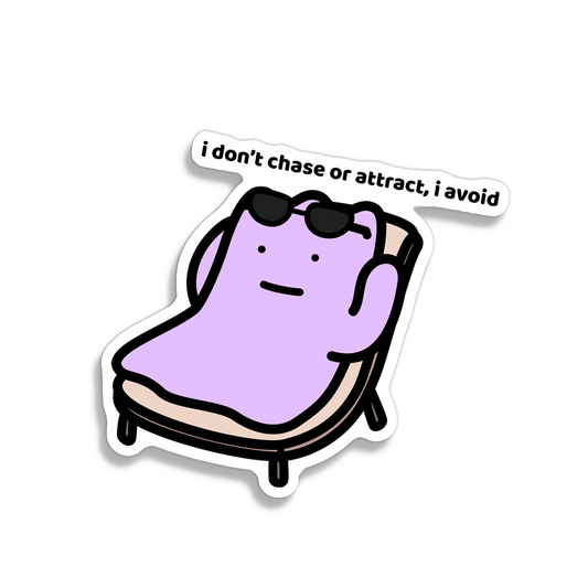 Avoid Sticker