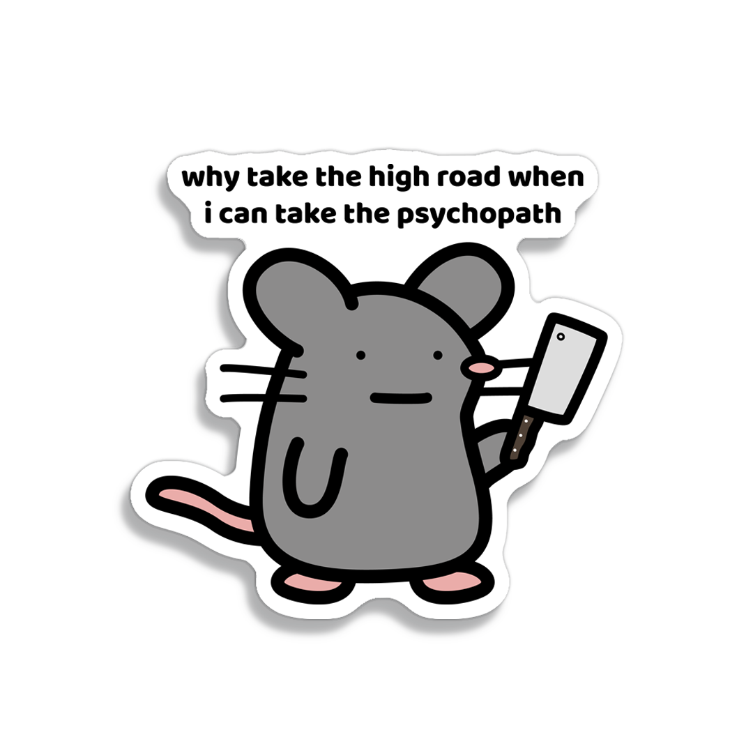 Psychopath Sticker