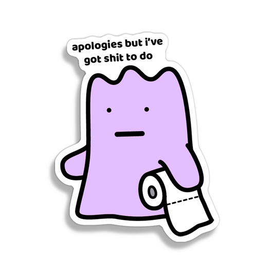Shit To Do Sticker