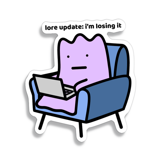 Losing It Sticker