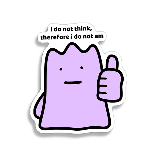 Do Not Am Sticker